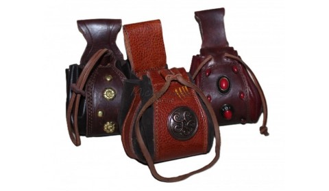 sacchetti medievali portamonete e gioielli