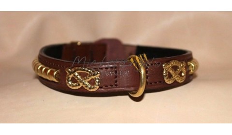 collari in cuoio per staffordshire bull terrier