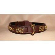 Staffordshire Bull Terrier leather collars